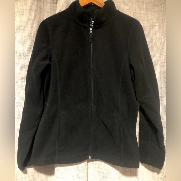 Made for Life Women’s fleece zip up Jacket, Black, Size L - Picture 1 of 7